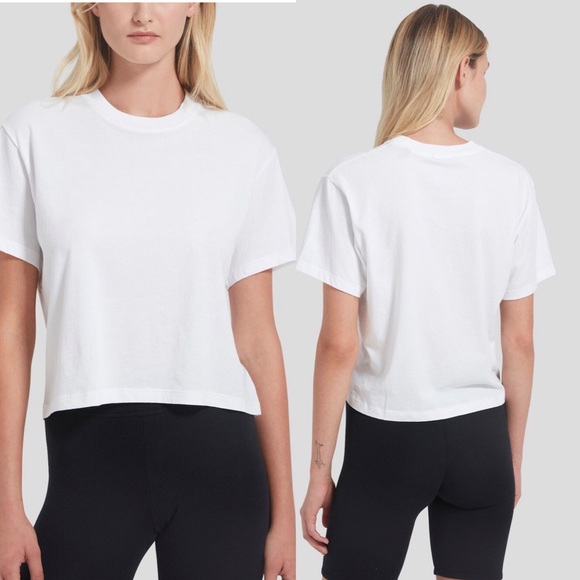 new atm classic jersey short sleeve boy tee small